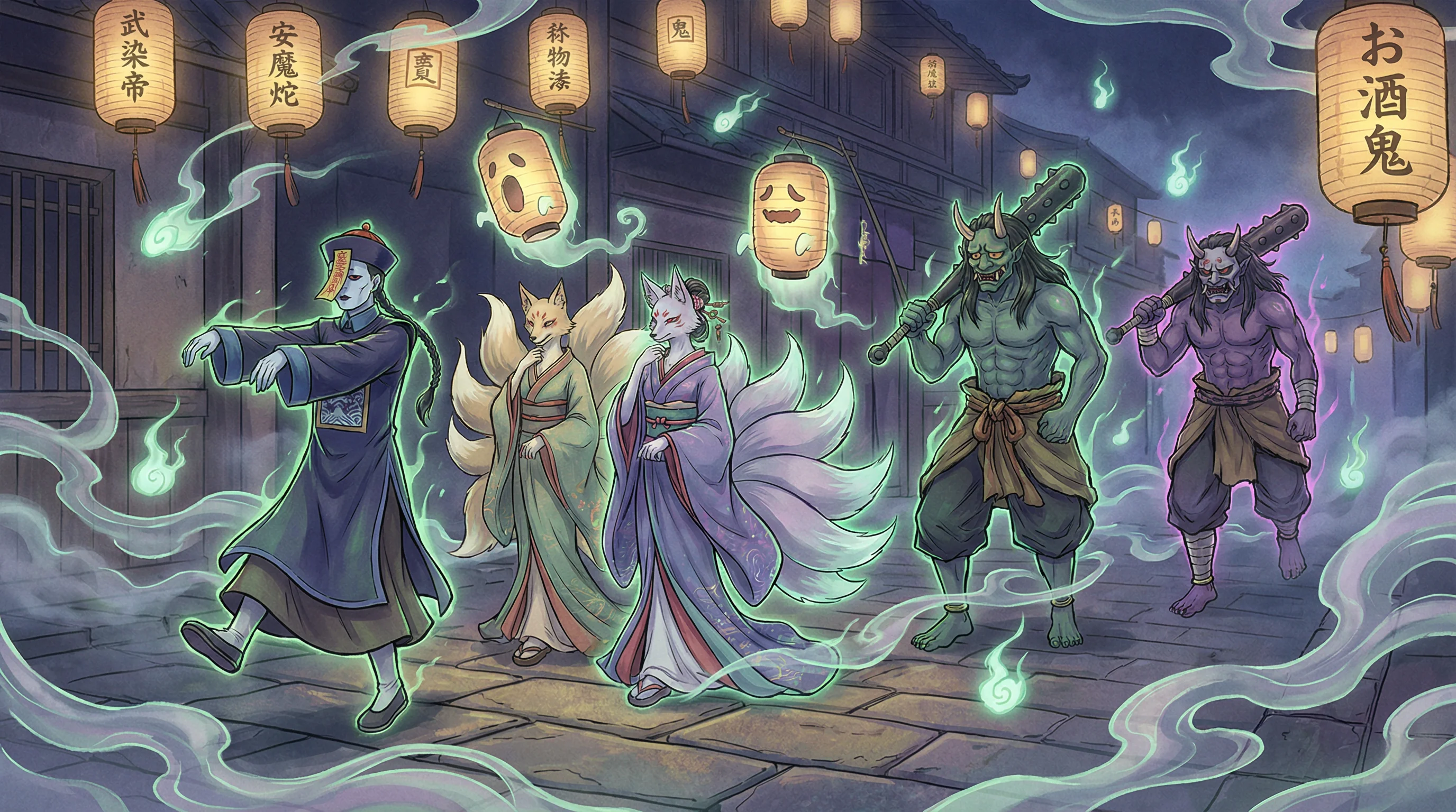 百鬼夜行 - 暖暖在线观看高清中文 中日鬼怪动漫